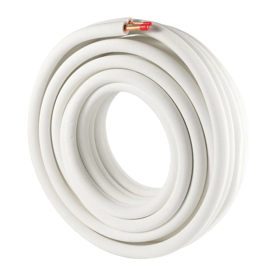 Factory Price White PE Insulation Pipe Copper Line Set Air Conditioner Part
