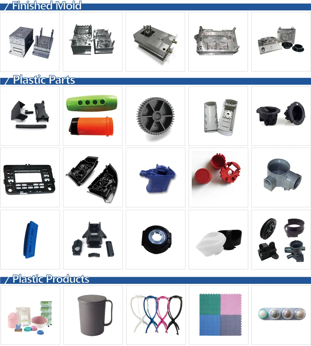 Custom Plastic Injection Molded Cabinet Parts Adjustable Leg/Feet Plastic Parts by PVC/ABS/PP/PE/PA6/PA66