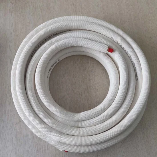 Factory Price White PE Insulation Pipe Copper Line Set Air Conditioner Part
