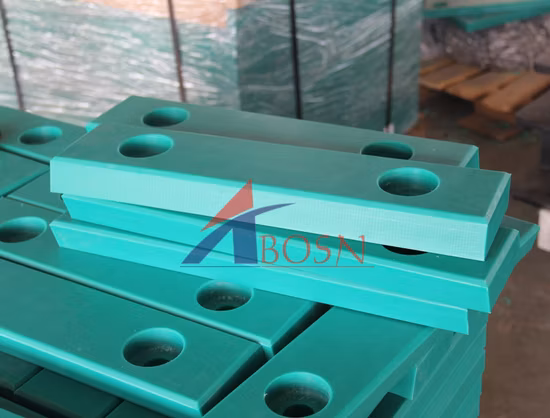 UHMWPE Guide Rail Mechanical Parts PE Machined Parts