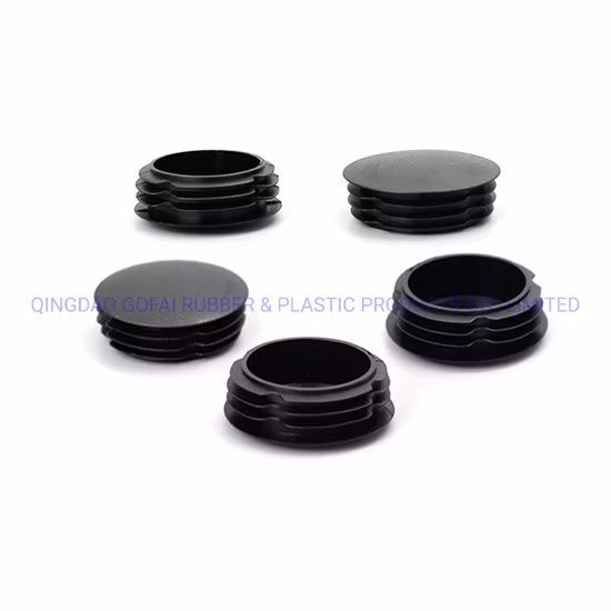 High Quality Round Plastic Insert End Cap for Stainless Steel Tube / 32mm 38mm 10mm