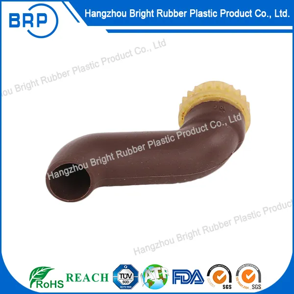 Custom Plastic Rubber Molded Elbow Nylon Parts